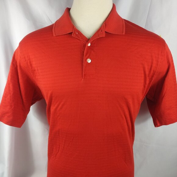 G Gear for Sports Men's Short Sleeve Polo Shirt Red Size Large - Picture 1 of 6